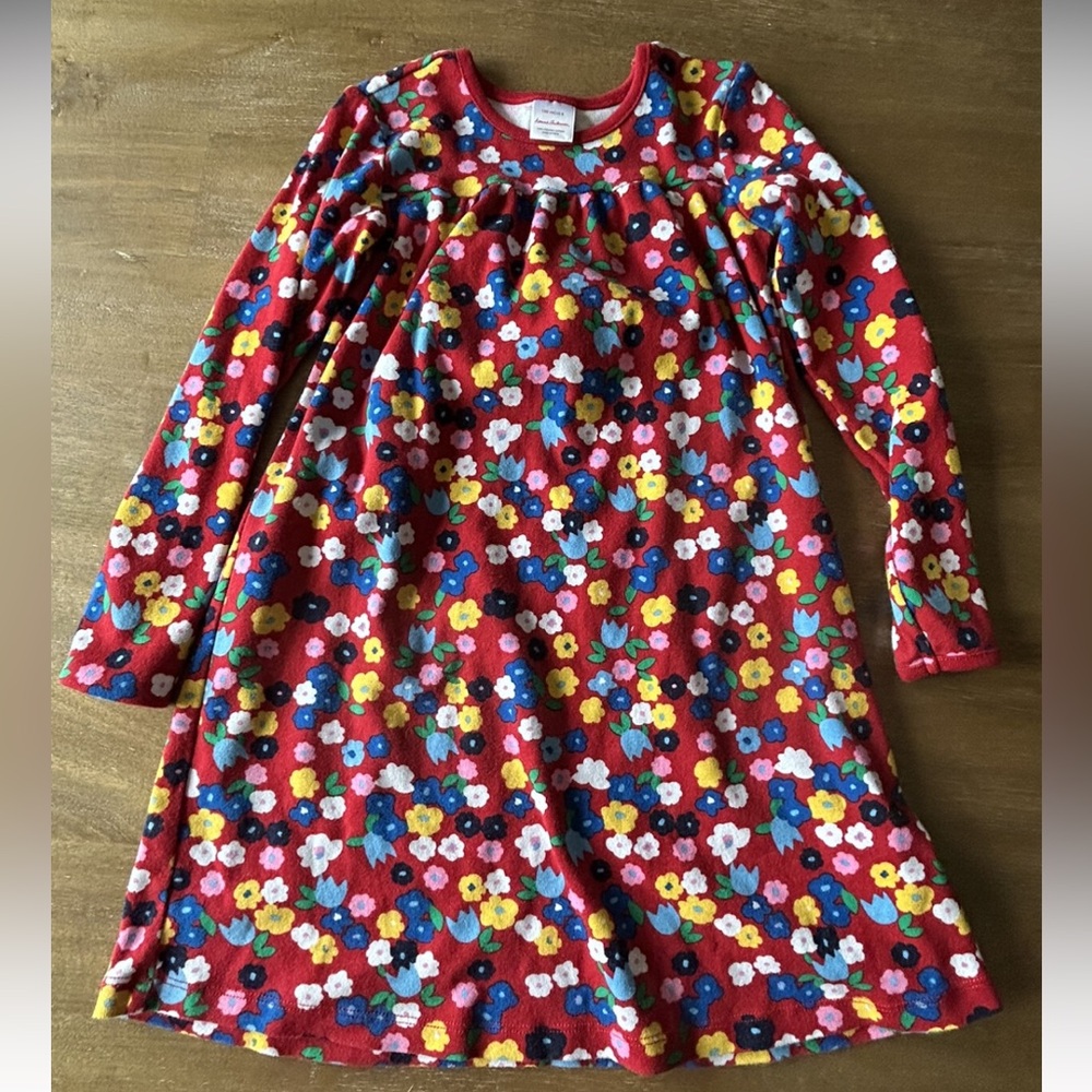 Hanna Andersson red floral dress